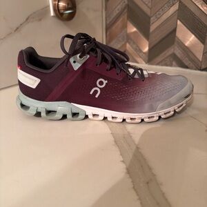 On Running Women's Sneakers - Purple and Gray